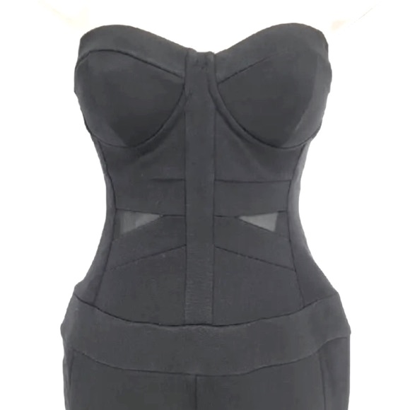 bebe Pants - Bebe size XXS strapless jumpsuit
